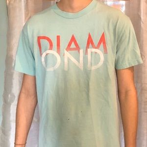 Diamond Supply Mint Green T-Shirt